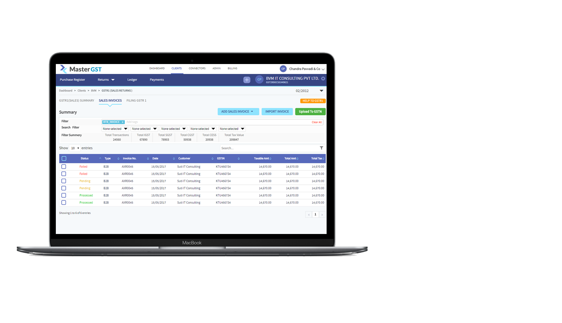 Track by invoice wise status of Suvidha Kendra Track by invoice wise status of Suvidha Kendra